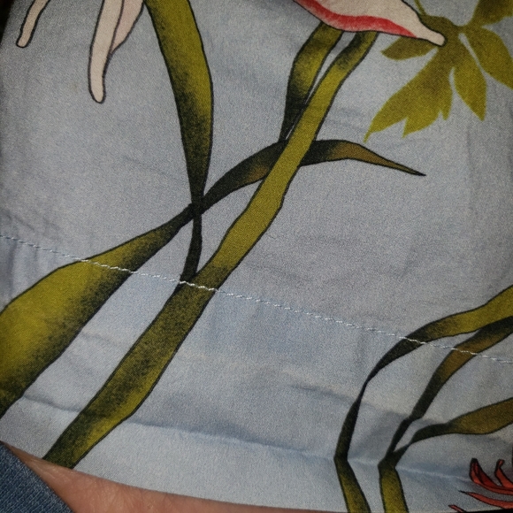 NICHOLAS water lily print spaghetti strap mini dress size 6 - Picture 4 of 10